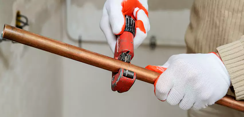 Temporary Copper Pipe Repair Goleta, CA