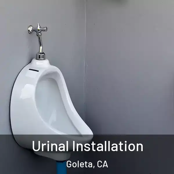  Urinal Installation Goleta, CA